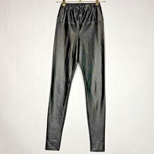 Wilfred Free Aritzia Faux Leather Leggings Womens Small Black Daria Vegan Pants